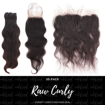 Raw Curly Variety Length Package Deal