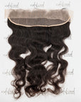Raw Curly Transparent Frontals
